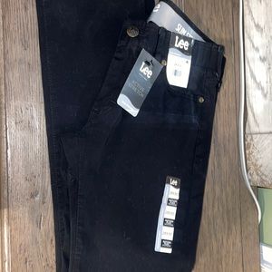 Lee Mens Black Jeans waist 28x30